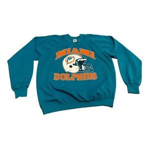 Miami Dolphins “Helmet” vintage 90’s crewneck sweater